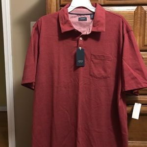 NWT Arrow brushed cotton polo shirt